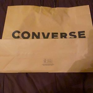 Converse Paper Bag Empty